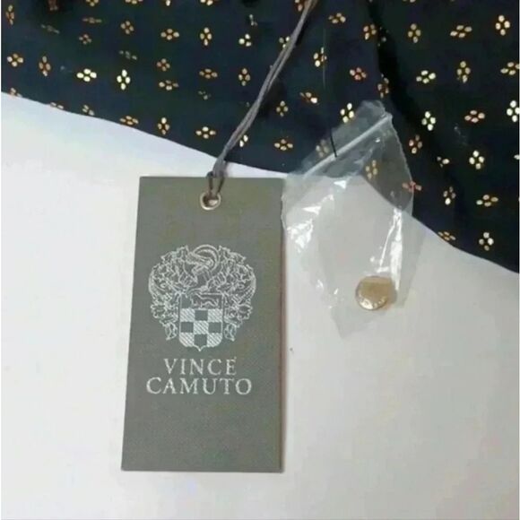 Vince Camuto Crew Neck Balloon Sleeve Blouse - Picture 10 of 16